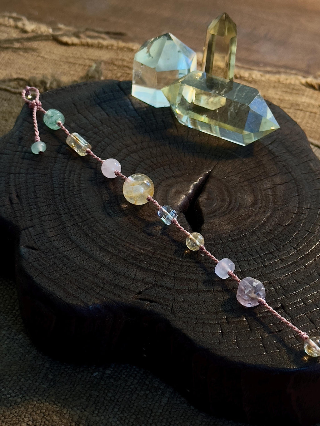 Love and Abundance Crystal Bracelet