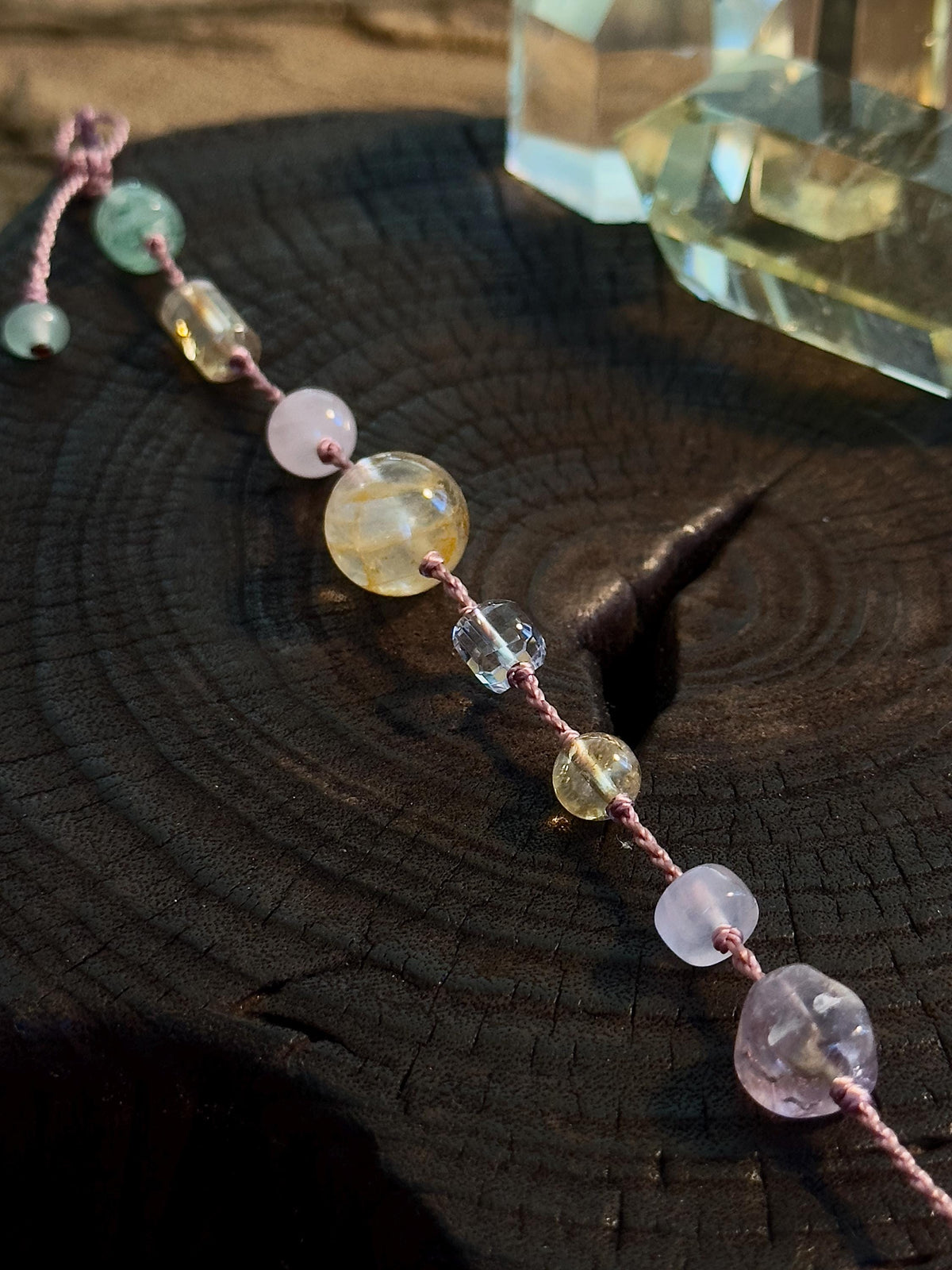 Love and Abundance Crystal Bracelet