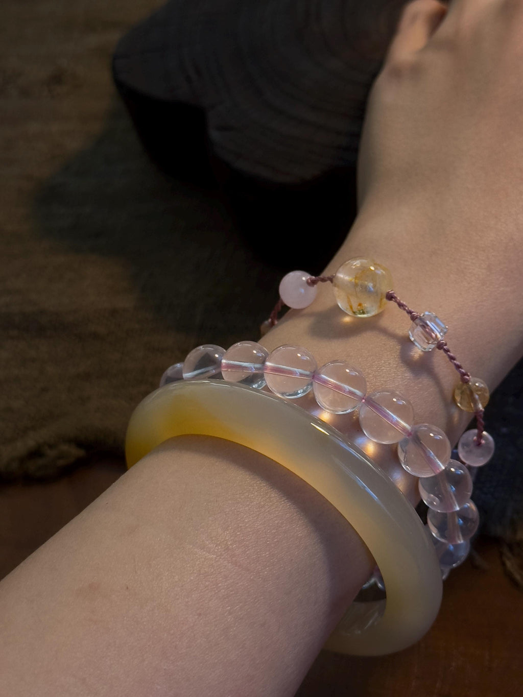 Love and Abundance Crystal Bracelet