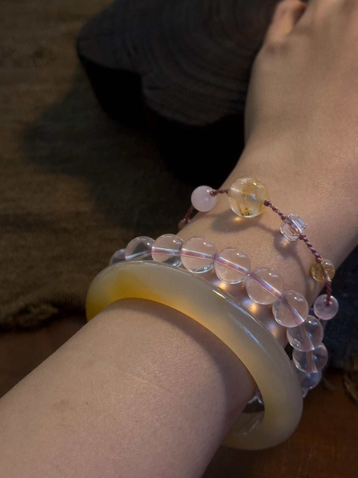 Love and Abundance Crystal Bracelet