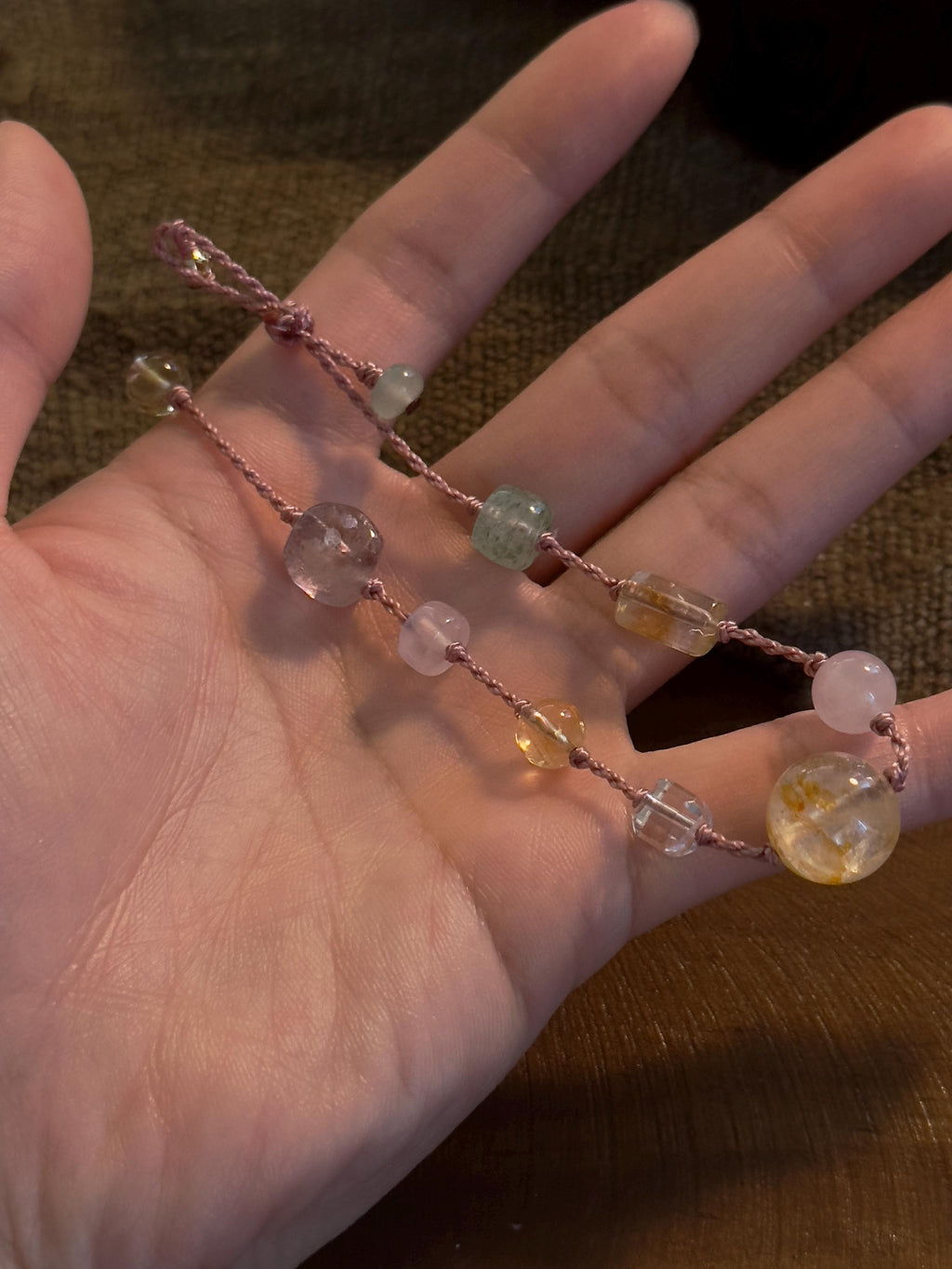 Love and Abundance Crystal Bracelet