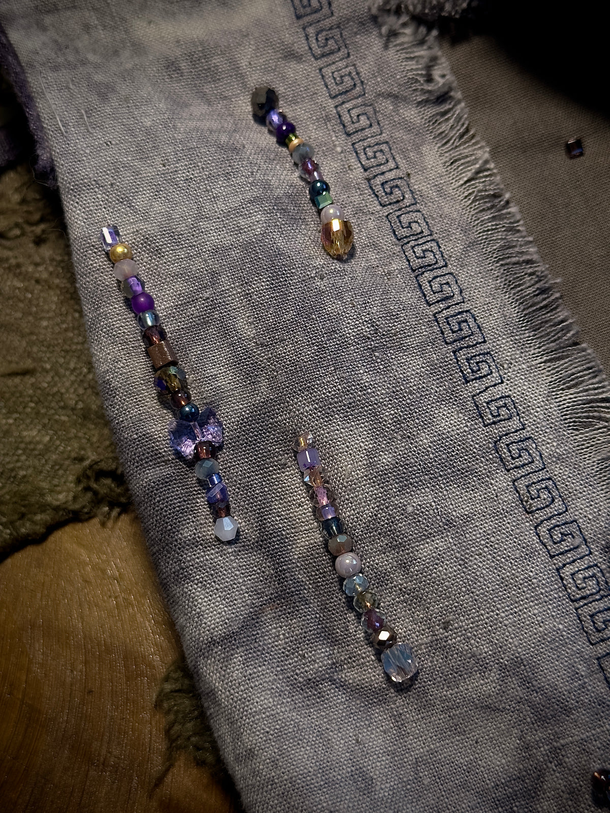 Purple Plant-Dyed Vintage Cat Bag – detail 4