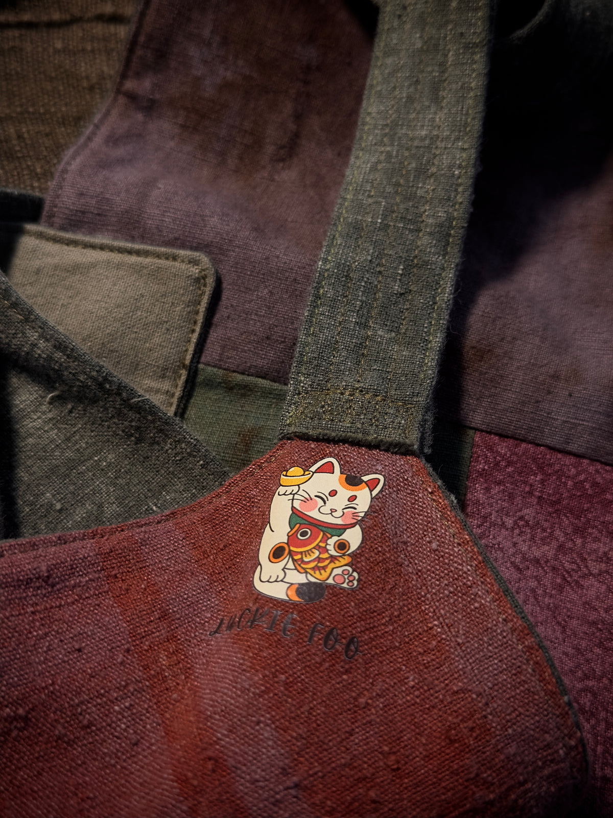 Reversible Plant-Dyed Bag – detail 9